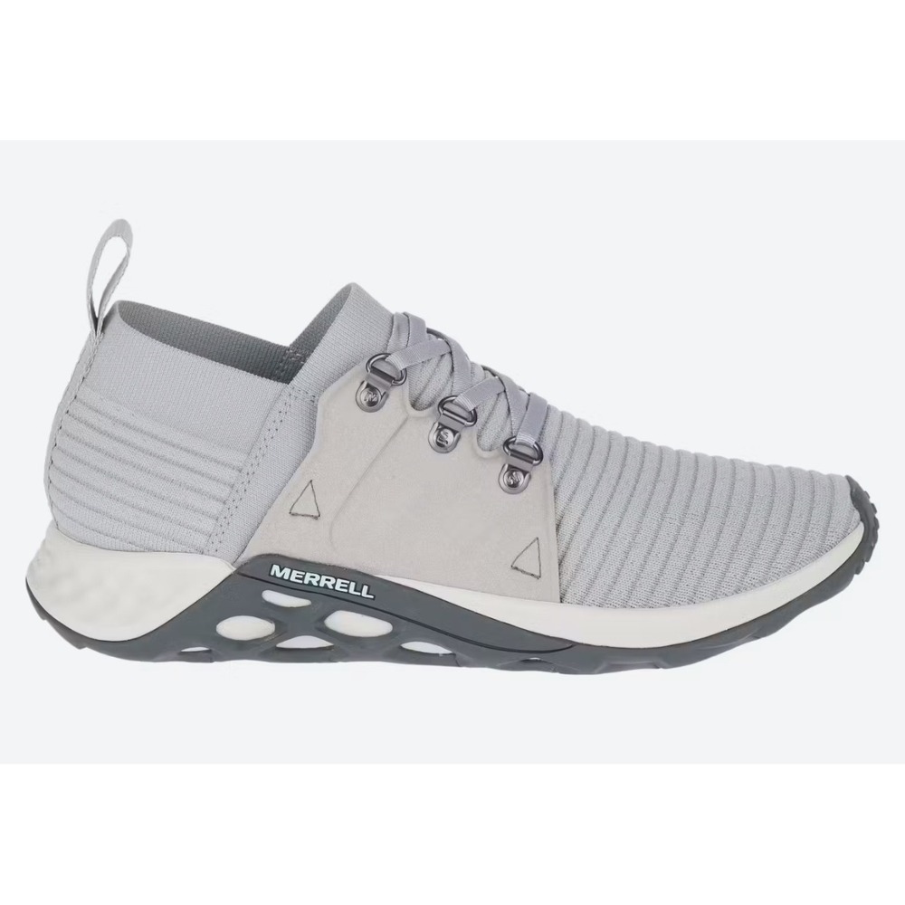 Merrell Range AC+ Mens Gray Knit Hiking Walking Sneakers J97485 Size 11.5